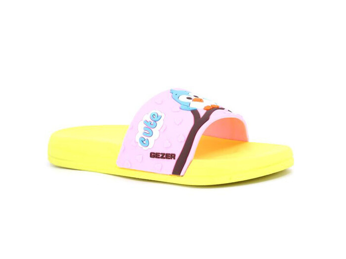 Gezer Patik 15256.00 Figürlü Günlük Terlik Pembe - Gezer