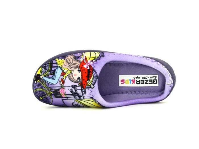 Gezer Patik 15378.00 Gondol Kız Ev Terliği Lila - Gezer (1)