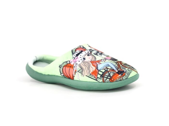 Gezer Patik 15378.00 Gondol Kız Ev Terliği Su Yeşili - 1