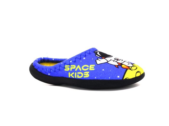 Gezer Patik 15382.00 Gondol Baskılı Kız Ev Terliği Saks Mavi - 1