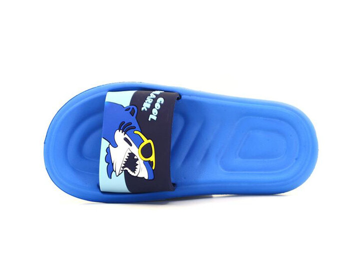 Gezer Patik 15536.00 Baskılı Erkek Lux Eva Terlik Saks Mavi - 2