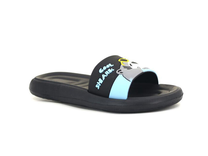 Gezer Patik 15536.00 Baskılı Erkek Lux Eva Terlik Siyah - Gezer