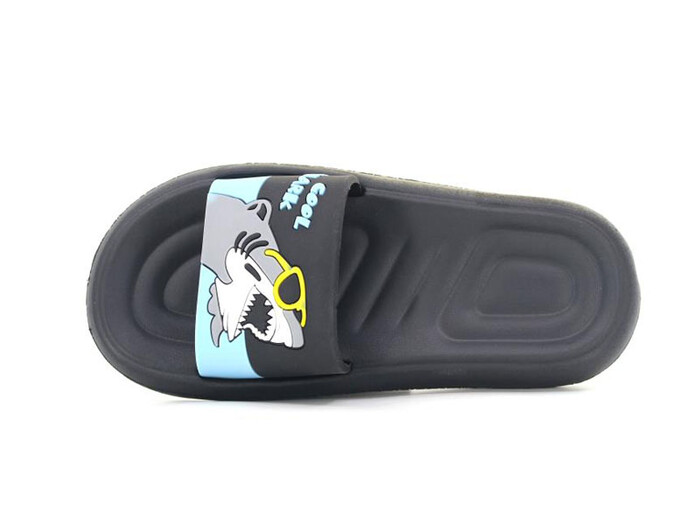 Gezer Patik 15536.00 Baskılı Erkek Lux Eva Terlik Siyah - 2