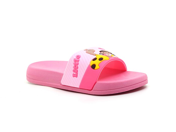 Gezer Patik 15565.00 Düz Yüz Figürlü Kız Günlük Terlik Pembe - Gezer