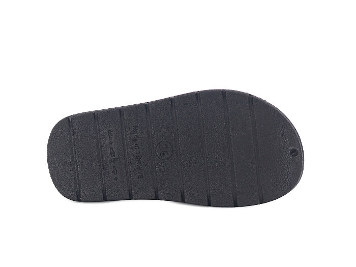 Gezer Patik 16410.00 Düz Yüz Figürlü Erkek Günlük Terlik Siyah - 3
