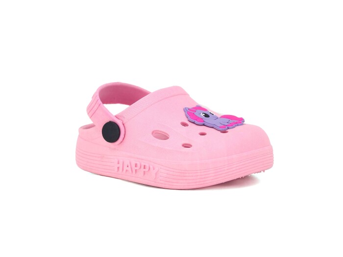 Gezer Patik 16499 Figürlü Kız Kaymaz Sandalet Pembe - 1
