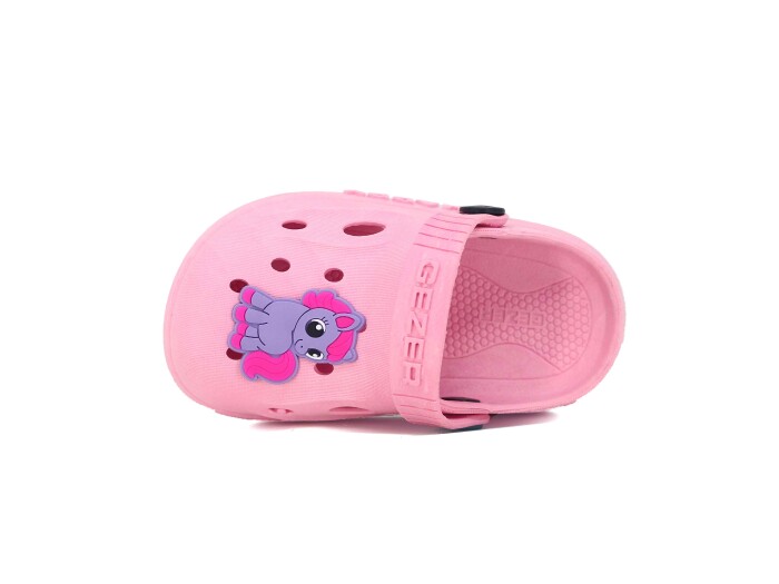 Gezer Patik 16499.00 Figürlü Kız Kaymaz Sandalet Pembe - Gezer (1)