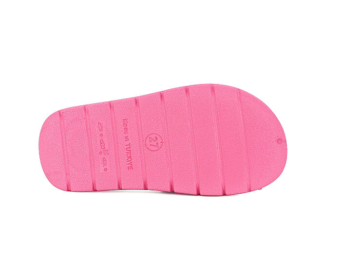 Gezer Patik 16818.00 Düz Yüz Figürlü Kız Günlük Terlik Pembe - 3