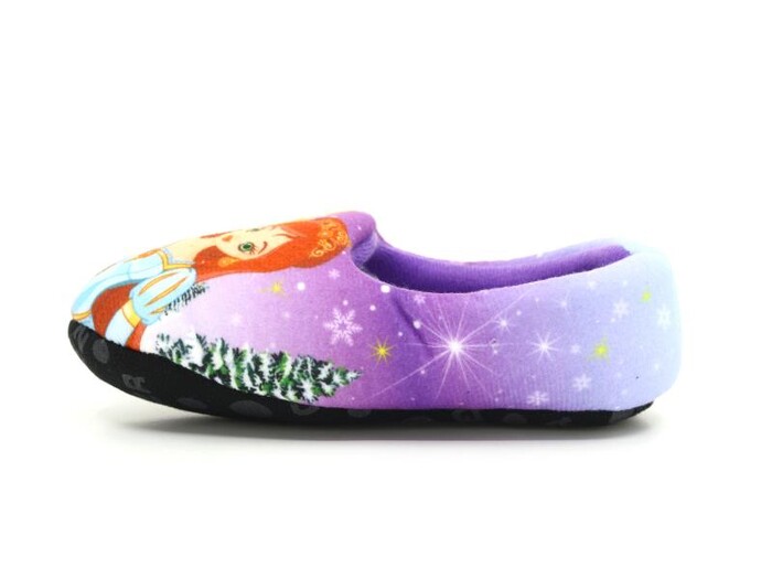 Gezer Patik 03128.00 Kız Princess Sessiz Taban Ev Ayakkabısı Mor - Gezer (1)