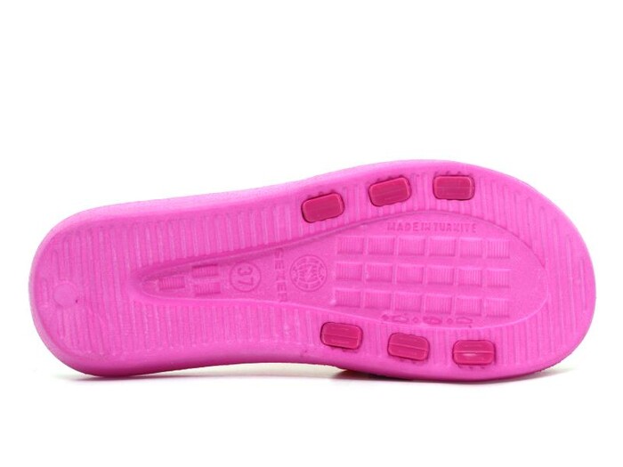 Gezer Zenne 10277.00 Koleksiyon Lux Eva Terlik Eflatun - Beyaz - Fuşya - 3