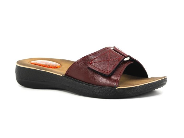 Gezer Zenne 10827.00 Cırtlı Jelli Günlük Terlik Bordo - 4