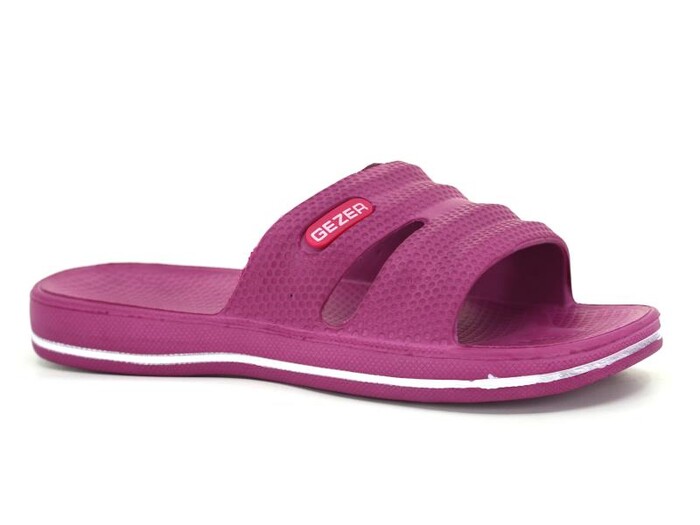 Gezer Zenne 12485.00 Açık Çizgili Eva Terlik Açık Vişne Çürüğü 