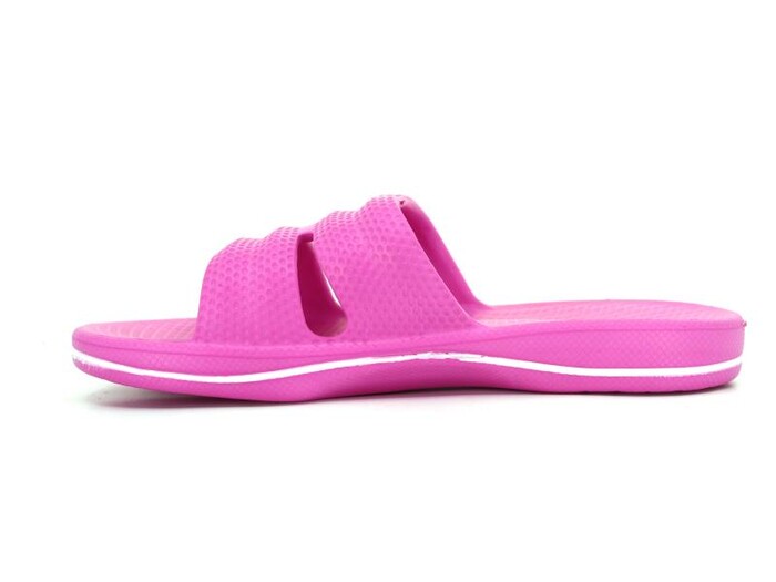 Gezer Zenne 12485.00 Açık Çizgili Eva Terlik Fuşya - Gezer (1)