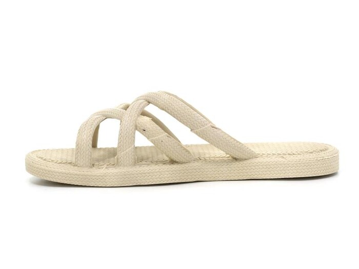 Gezer Zenne 12494.00 Air Blow Ahtapot Hasırlı Kaydırmaz Terlik Bej - Gezer (1)