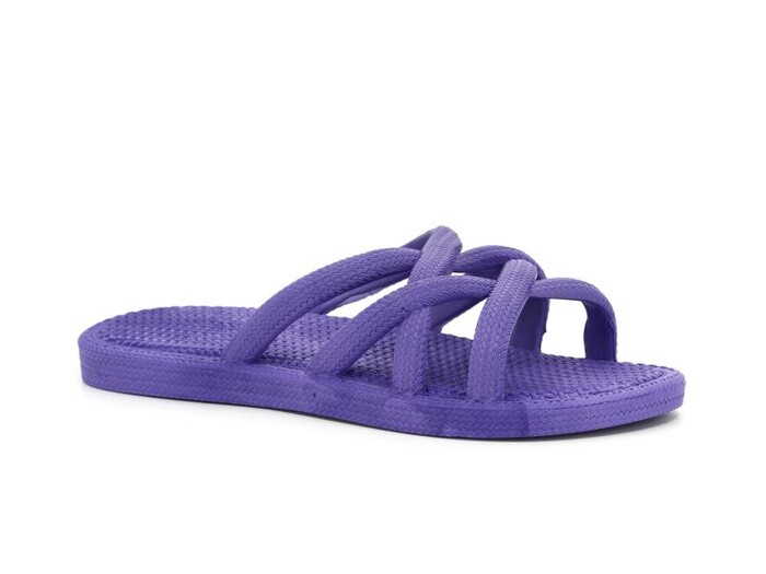 Gezer Zenne 12494.00 Air Blow Ahtapot Hasırlı Kaydırmaz Terlik Eflatun - Gezer