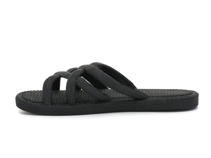 Gezer Zenne 12494.00 Air Blow Ahtapot Hasırlı Kaydırmaz Terlik Siyah - Gezer (1)