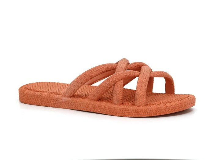 Gezer Zenne 12494.00 Air Blow Ahtapot Hasırlı Kaydırmaz Terlik Somon - Gezer