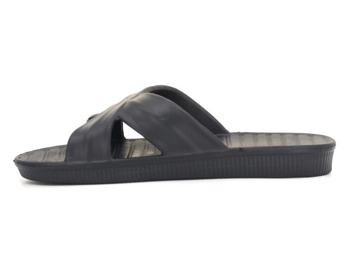 Gezer Zenne 12642.00 Çapraz Eva Terlik Siyah - Gezer (1)