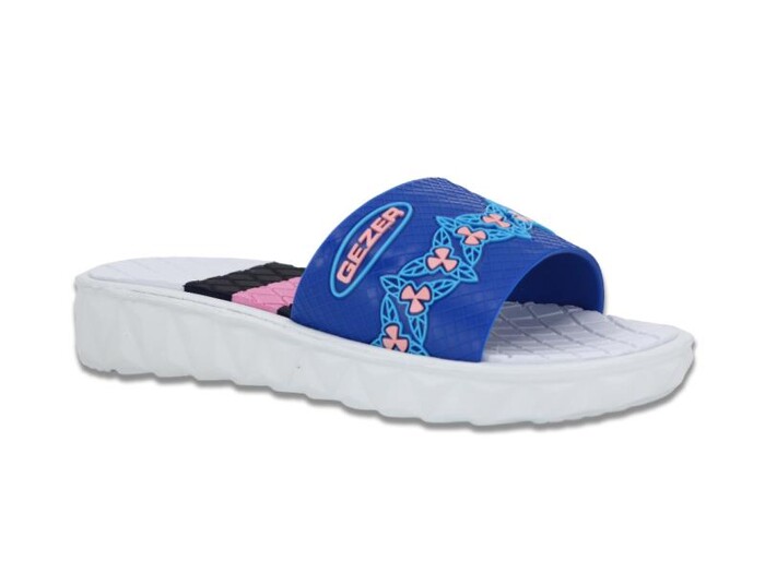 Gezer Zenne 13218.00 Koleksiyon Lux Eva Terlik Saks Mavi - Gezer