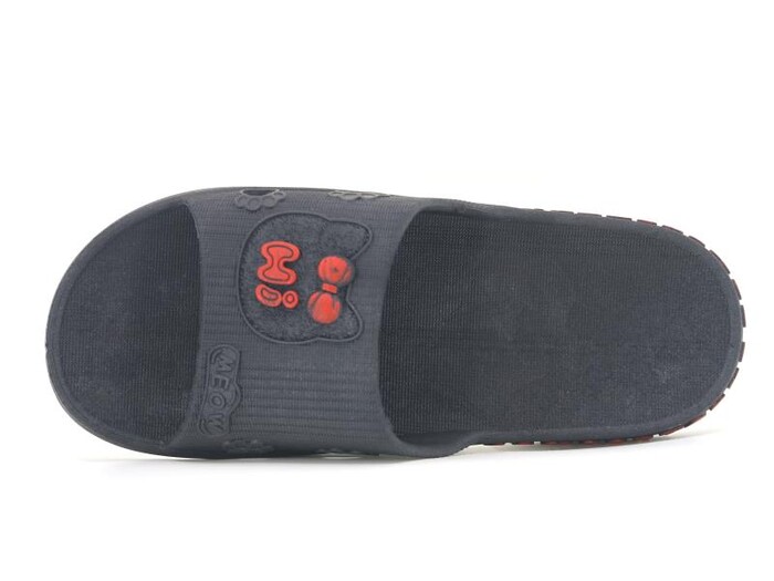 Gezer Zenne 13318.00 Meow Kedili Air Blow Kaydırmaz Terlik Siyah - 2