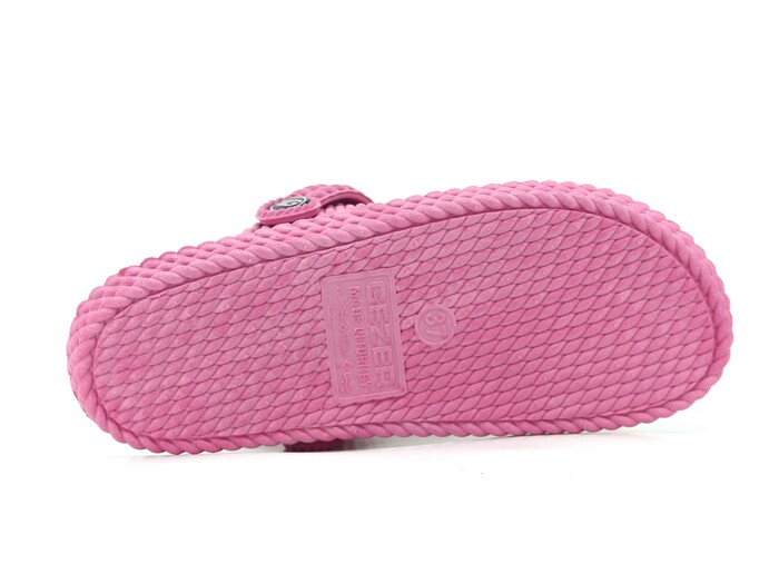 Gezer Zenne 13339.00 AirBlow Hasırlı Döngülü Kaydırmaz Terlik Pembe - 3