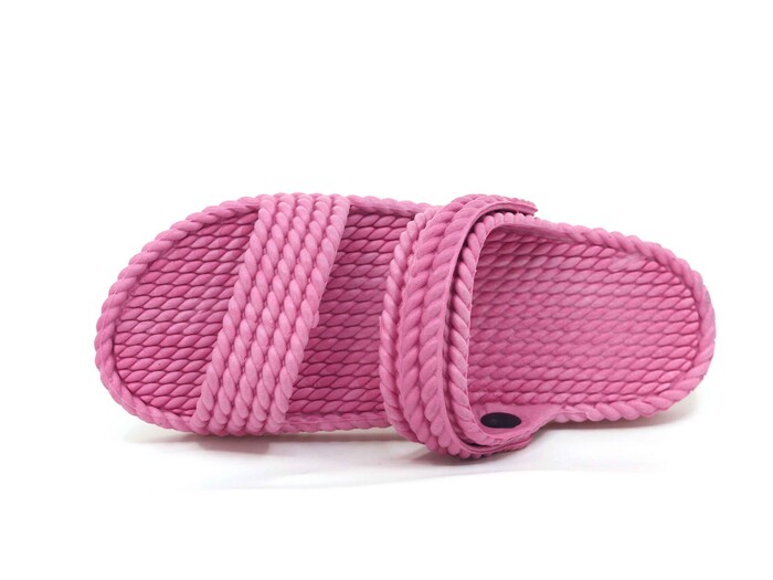 Gezer Zenne 13339.00 AirBlow Hasırlı Döngülü Kaydırmaz Terlik Pembe - 2