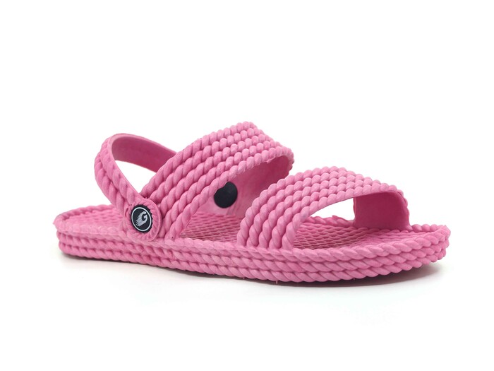 Gezer Zenne 13339.00 AirBlow Hasırlı Döngülü Kaydırmaz Terlik Pembe 