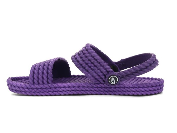 Gezer Zenne 13339.00 AirBlow Hasırlı Döngülü Kaydırmaz Terlik Eflatun - 2