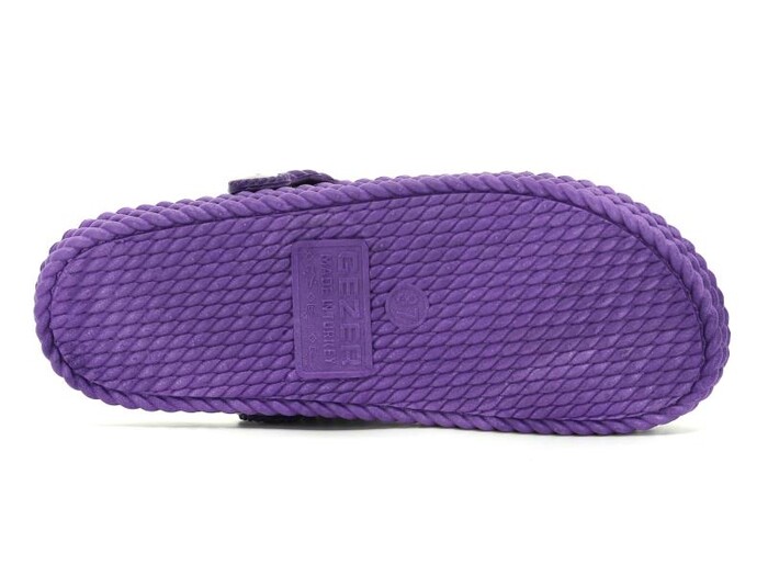 Gezer Zenne 13339.00 AirBlow Hasırlı Döngülü Kaydırmaz Terlik Eflatun - 3