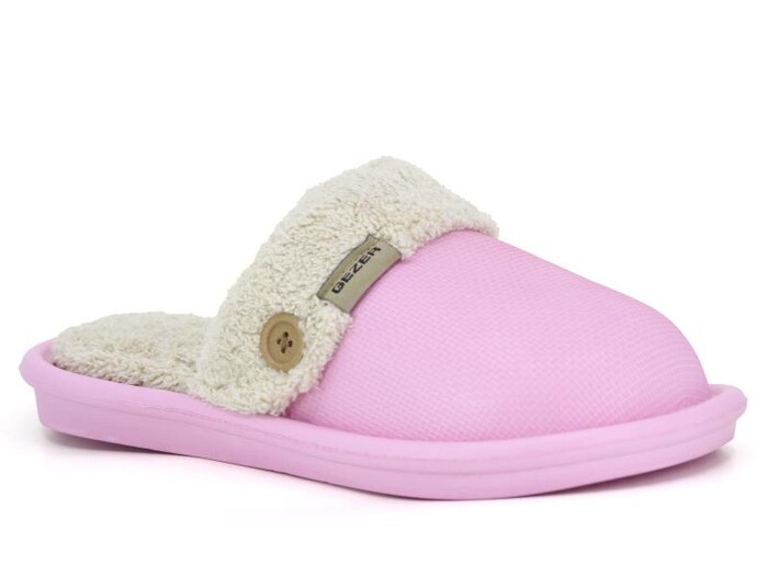 Gezer Zenne 13577.00 Garden Eva Traşlı Ev Terliği Pembe - Gezer