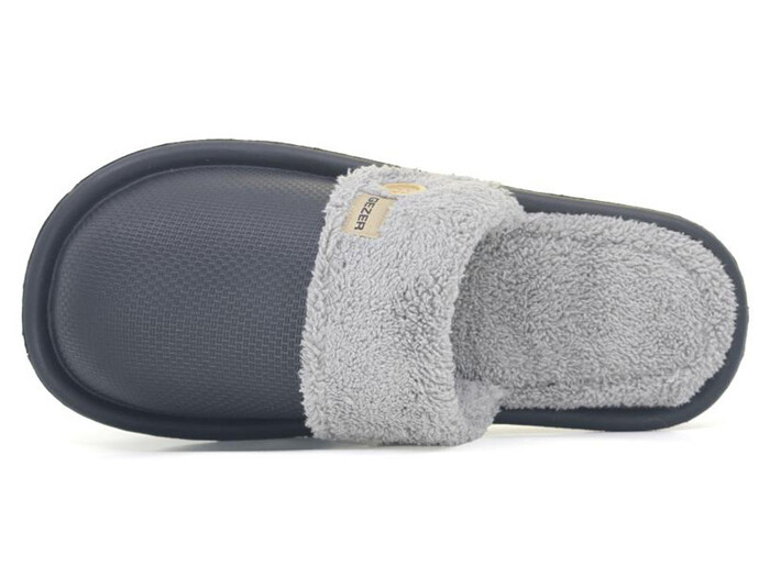 Gezer Zenne 13577.00 Garden Eva Traşlı Ev Terliği Siyah - Gezer (1)