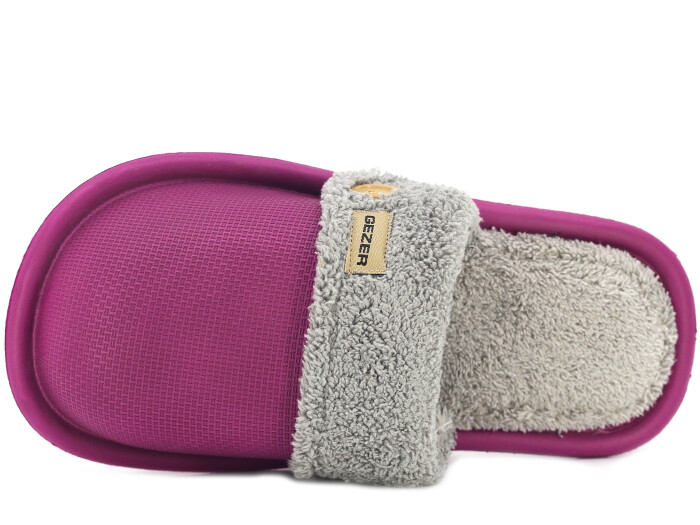 Gezer Zenne 13577.01 Garden Eva Traşlı Ev Terliği Vişne Çürüğü - Gezer (1)