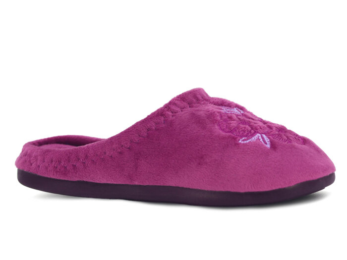 Gezer Zenne 13627.00 Nakışlı Gondol Ev Terliği Mor - Gezer