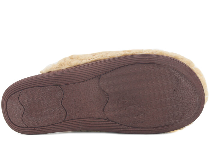 Gezer Zenne 13637.00 Havlulu Traşlı Ev Terliği Krem - 3