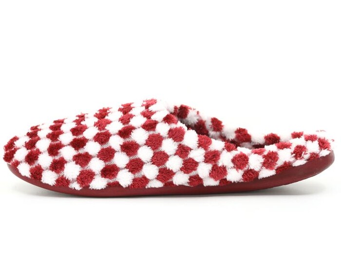 Gezer Zenne 13644.00 Havlulu Gondol Ev Terliği Bordo - Gezer (1)