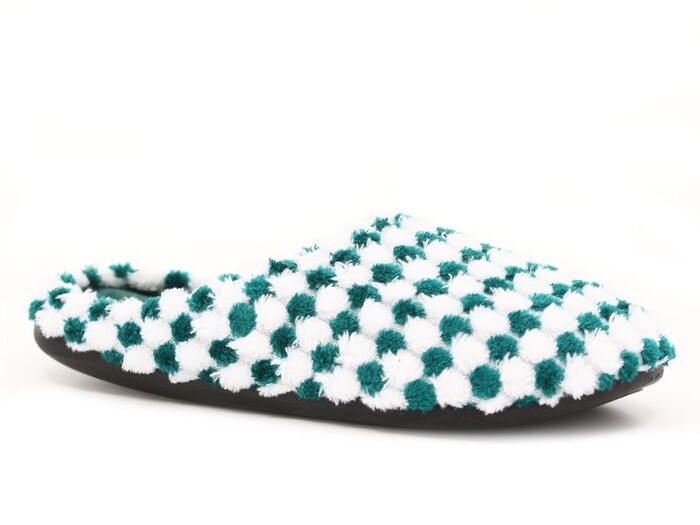 Gezer Zenne 13644.00 Havlulu Gondol Ev Terliği Petrol Yeşili - Gezer