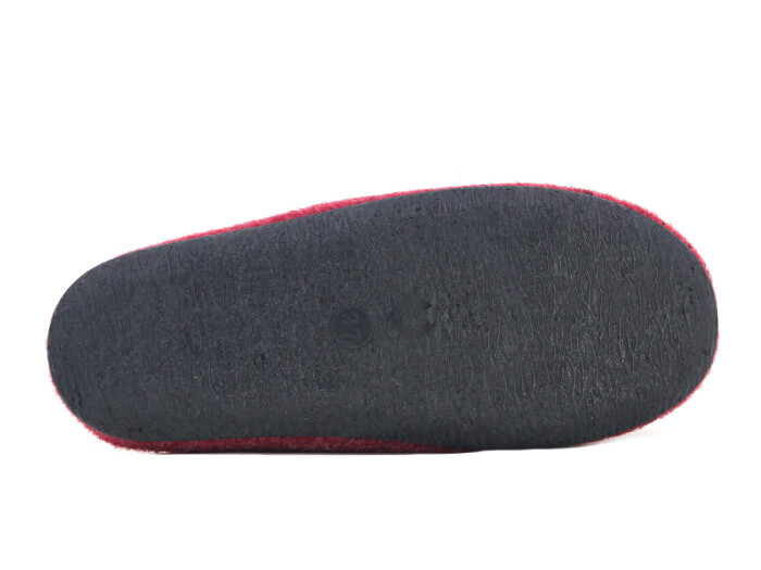 Gezer Zenne 13708.00 PVC Keçeli Ev Terliği Bordo - 3