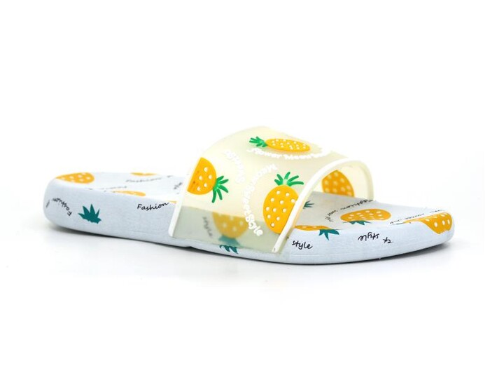 Gezer Zenne 14044 Ananas Figürlü AirBlow Kaydırmaz Terlik Sarı