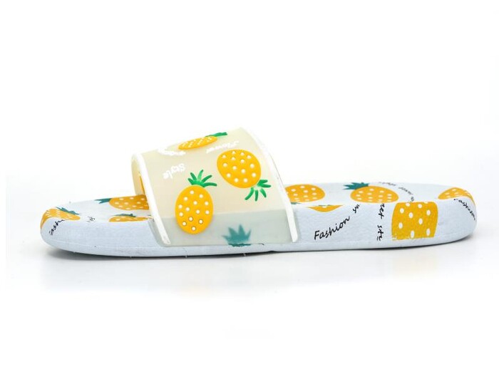Gezer Zenne 14044 Ananas Figürlü AirBlow Kaydırmaz Terlik Sarı