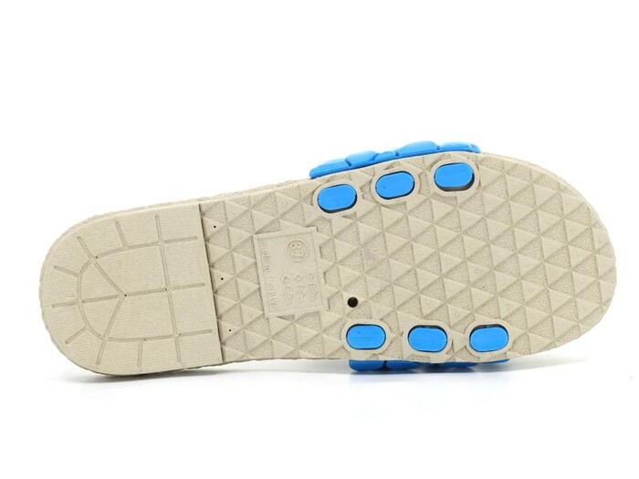 Gezer Zenne 14292.00 Air Blow Örgülü Kaydırmaz Terlik Turkuaz - 3