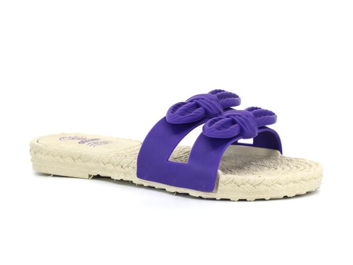 Gezer Zenne 14293 Çift Fiyonklu Air Blow Kaydırmaz Terlik Lila - 1
