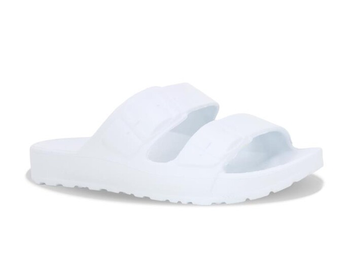 Gezer Zenne 14303.00 Çift Toka Eva Terlik Beyaz 