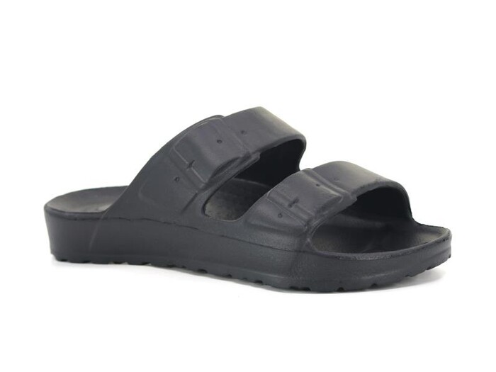 Gezer Zenne 14303.00 Çift Toka Eva Terlik Siyah - Gezer