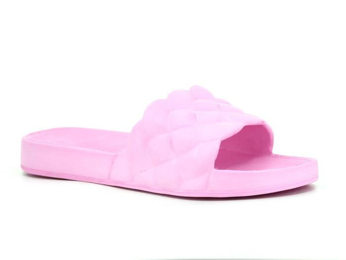 Gezer Zenne 14328.00 Örgü Desenli Eva Terlik Pembe - 1