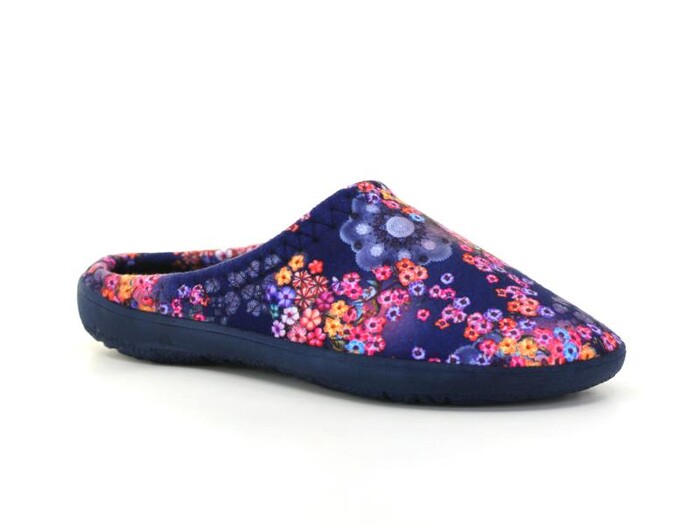 Gezer Zenne 14368.00 Gondol Kışlık Ev Terliği Lacivert - Gezer