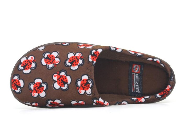 Gezer Zenne 14369.00 Gondol Kışlık Ev Terliği Kahve - Gezer (1)