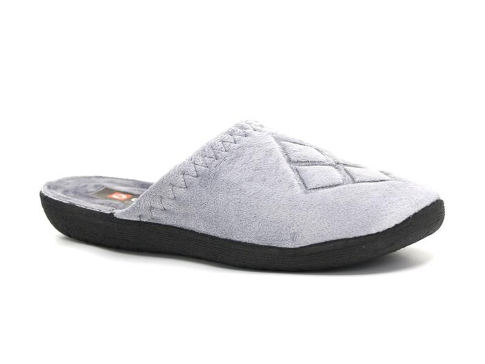 Gezer Zenne 14449.00 Nakışlı Traşlı Ev Terliği Gri 