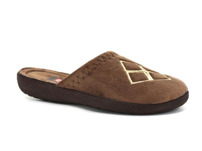 Gezer Zenne 14449.00 Nakışlı Traşlı Ev Terliği Kahve - 1