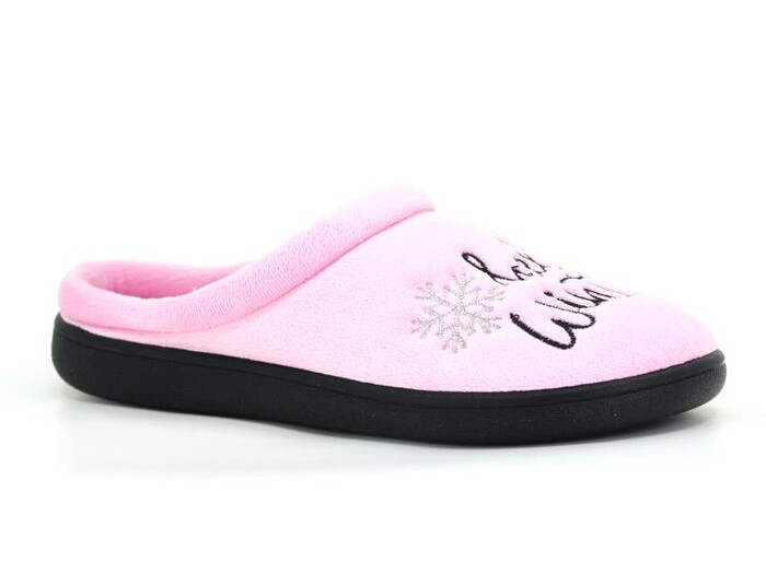 Gezer Zenne 14473.00 Nakışlı Baskılı Gondol Comfort Ev Terliği Pembe - 1