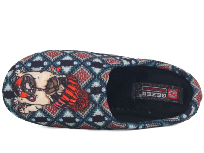 Gezer Zenne 14475.00 Baskılı Gondol Ev Terliği Siyah - 2